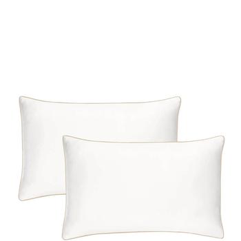推荐Iluminage Skin Rejuvenating Anti-Aging Copper Pillowcase Duo - Ivory White商品