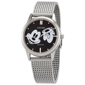 Citizen | Disney Mickey Mouse Black Dial Ladies Watch FE7060-56W商品图片,5.3折