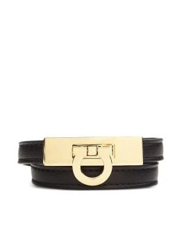 Salvatore Ferragamo | Salvatore Ferragamo 女士手链手镯 7607680776167BLACKORO 黑色,商家Beyond Moda Europa,价格¥2024