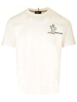 Moncler | Moncler Grenoble Logo Printed Crewneck T-Shirt,商家Cettire,价格¥1992