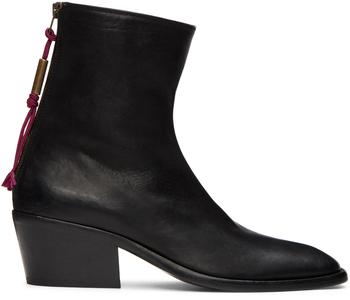 Acne Studios | Black Leather Boots商品图片,独家减免邮费