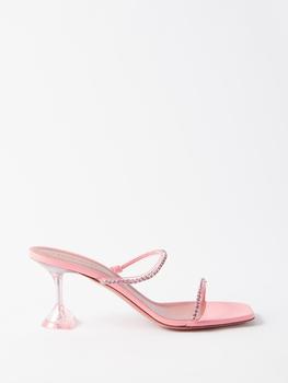 amina muaddi, Amina Muaddi | Gilda 70 crystal-embellished PVC sandals商品图片 