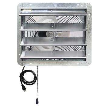 商品iLiving | 16" Shutter Exhaust Attic Garage Grow Fan, Ventilation Fan with 3 Speed Thermostat,商家Macy's,价格¥1860图片