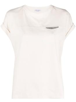 商品Brunello Cucinelli | Brunello Cucinelli 女士T恤 M0A45EE520C579 白色,商家Beyond Moda Europa,价格¥2897图片