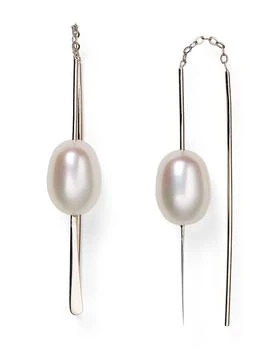 推荐珍珠耳环Cultured Freshwater Pearl Threader Earrings商品
