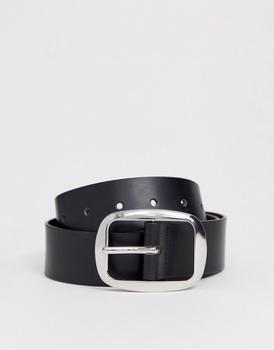 ASOS | ASOS DESIGN leather jeans belt商品图片,