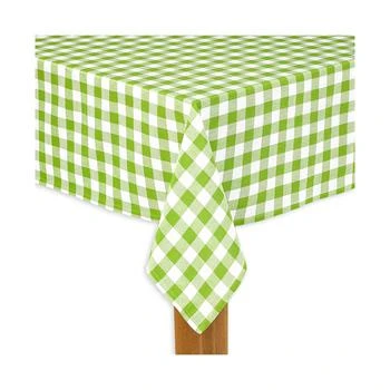 Buffalo Check Green 100% Cotton Table Cloth for Any Table 70" Round