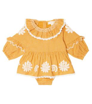 推荐婴幼儿 - India格纹棉质连身衣商品