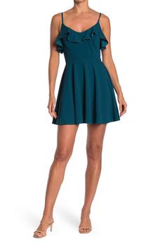 ROW A, ROW A | Ruffle Skater Dress商品图片 