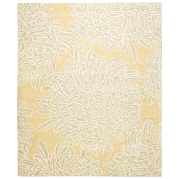 Martha Stewart | Chrysanthemum MSR4542D Gold 8' x 8' Round Area Rug商品图片,4折×额外9折, 额外九折