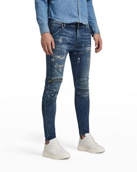 G-Star | Men's 5620 Elwood 3D Skinny Jeans商品图片,满$150减$30, 满减