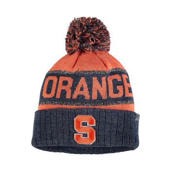 推荐Youth Boys Orange Syracuse Orange Below Zero Cuffed Knit Hat with Pom商品