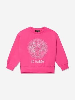 商品Girls Logo Sweatshirt in Pink图片