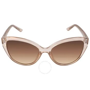 Calvin Klein | Brown Gradient Cat Eye Ladies Sunglasses CK19536S 270 55 1.7折, 满$200减$10, 满减