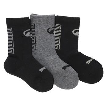 商品Puma | 1/2 Terry 3-Pack Crew Socks (Little Kid-Big Kid),商家SHOEBACCA,价格¥57图片