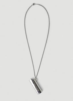 商品Logo Lighter Case Necklace in Silver图片