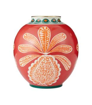 LA DOUBLE J | Big Pineapple Bordeaux Bubble花瓶,商家MyTheresa CN,价格¥4832