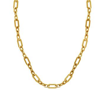 Essentials Jewelry, Essentials | Gold Plated Cable Chain Necklace 16" + 2" Extender商品图片 5折×额外7折, 额外七折