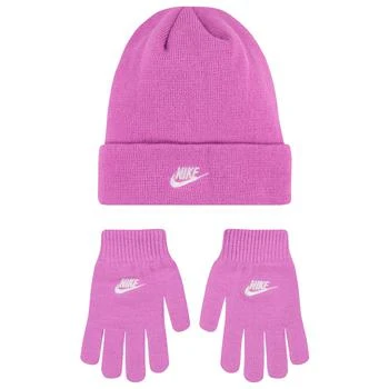 NIKE | Nike Futura Beanie & Glove Set - Girls' Infant,商家Kids Foot Locker,价格¥92