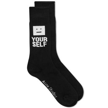 推荐Acne Studios Zayne Face Yourself Sock商品