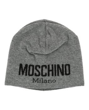 Moschino | Embroidered Logo Wool Beanie商品图片,3.9折×额外9折, 独家减免邮费, 额外九折