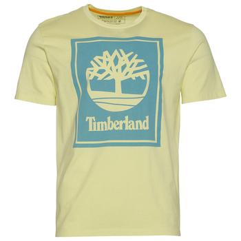 推荐Timberland Youth Culture Stacked Logo T-Shirt - Men's商品