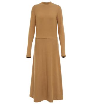 vince dress, Vince | Cotton-blend sweater dress商品图片 