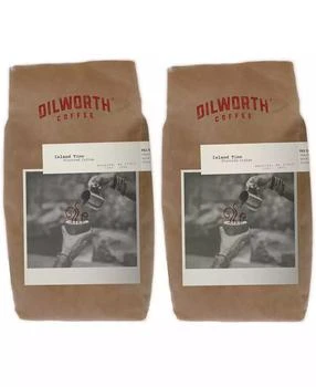 Dilworth Coffee | Medium Roast Flavored Ground Coffee - Island Time, Pack of 2,商家Macy's,价格¥213