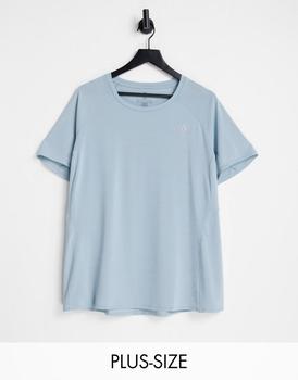 adidas plus, Adidas | adidas Running Plus Runner t-shirt in blue商品图片 7.4折