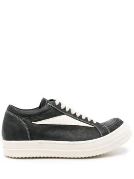 推荐RICK OWENS - Leather Low-top Sneakers商品