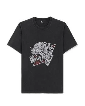 推荐Loose Fit Round Neck Logo Graphic Tee商品