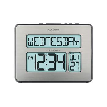 商品La Crosse Technology | Backlight Atomic Full Calendar Clock with Extra Large Digits,商家Macy's,价格¥279图片