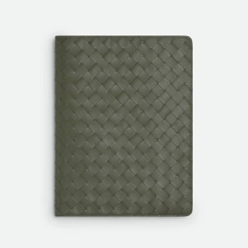 Bottega Veneta | 包邮包税【预售7天发货】 BV葆蝶家 24春夏 男士 公文包 Couverture De Notebook Intrecciato Maxi Format 787307V3DE03247,商家TLS PARIS,价格¥7782