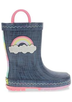 Western Chief | Toddler/Youth Girl's Jean Patch Rain Boot,商家Belk,价格¥332