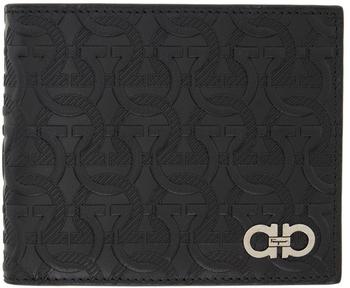 gancini, Salvatore Ferragamo | Black Gancini Wallet商品图片 额外8.5折, 额外八五折