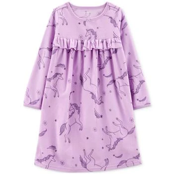 Carter's | Big Girls Unicorn Fleece Nightgown 3.9折