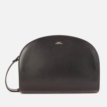 推荐A.P.C. Women's Sac Demi-Lune Cross Body Bag - Lzz Black商品