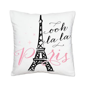 商品Big Dot of Happiness | Paris, Ooh La La - Home Decorative Cushion Case Throw Pillow Cover - 16 x 16 In,商家Macy's,价格¥128图片
