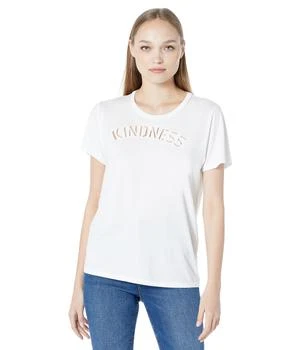 推荐Roman Boyfriend Tee w/ Kindness Cutout Embroidery商品