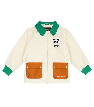 推荐Colorblock embroidered jacket商品
