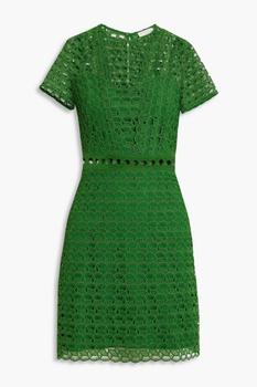 Sandro | Mathilda cutout macramé lace mini dress商品图片,4.3折