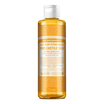商品Dr. Bronner's | Dr Bronner's 布朗博士 有机柑橘精油8合1液体皂/洗手液/洁颜露 236ml,商家Feelunique,价格¥102图片