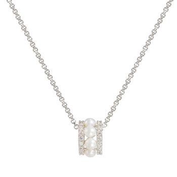 商品APM MONACO 女士白色小蛮腰珍珠项链 AC5177XPL图片