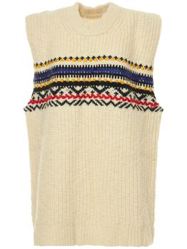 商品Isabel Marant Étoile | Gresley Long Knitted Wool Vest,商家LUISAVIAROMA,价格¥2953图片