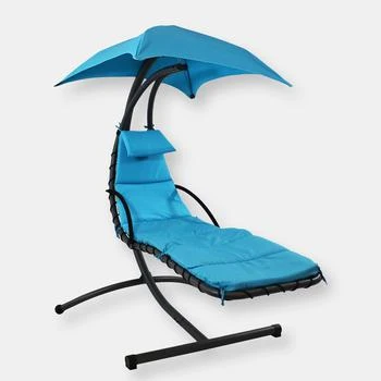 Sunnydaze Decor | Sunnydaze Hammock Chair Floating Chaise Lounger & Canopy 1 PACK,商家Verishop,价格¥2030