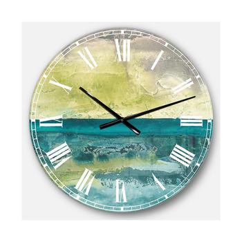 商品Designart | Traditional Landscape Oversized Metal Wall Clock,商家Macy's,价格¥1014图片