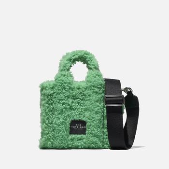 推荐Marc Jacobs Women's The Micro Teddy Tote Bag - Fluffy Green商品