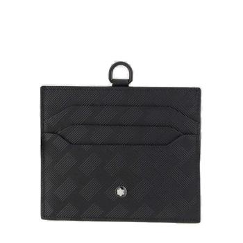 万宝龙钱包怎么选, MontBlanc | Montblanc Embossed Logo Detailed Cardholder商品图片 8.1折