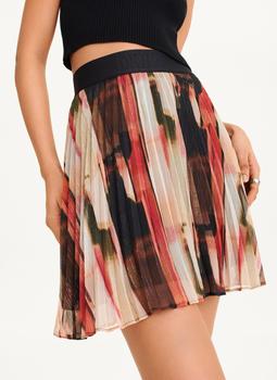 DKNY | Pull On Prnt Chiffon Skirt商品图片,2.8折