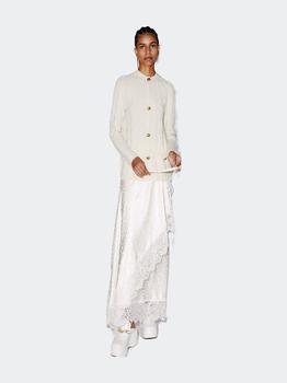 ROSETTA GETTY, ROSETTA GETTY | Lace Wrap Skirt Ivory (White)商品图片 